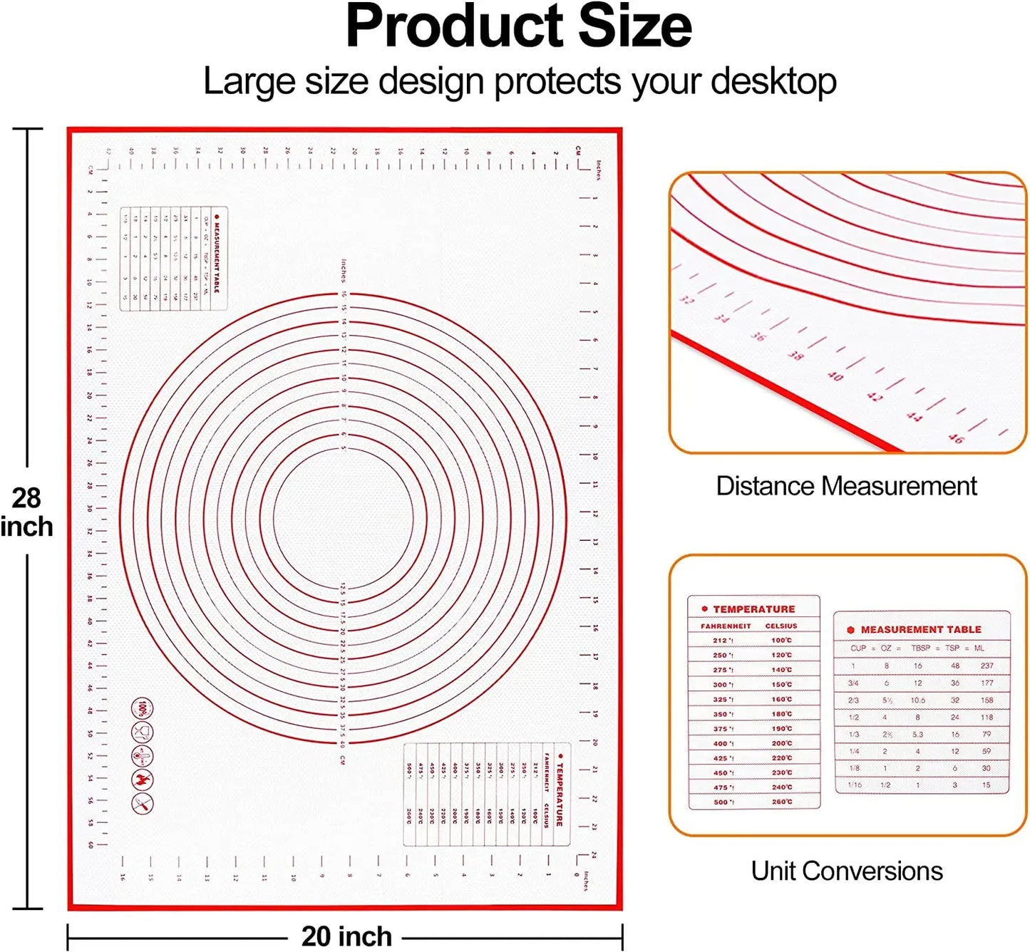 Silicone Non-Stick Baking Mat