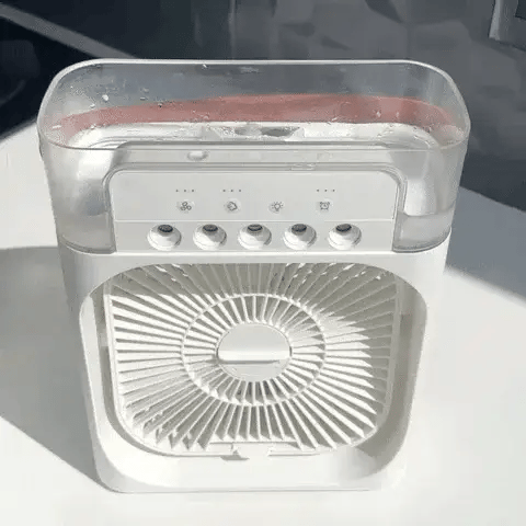 Portable A.C. cooler fan