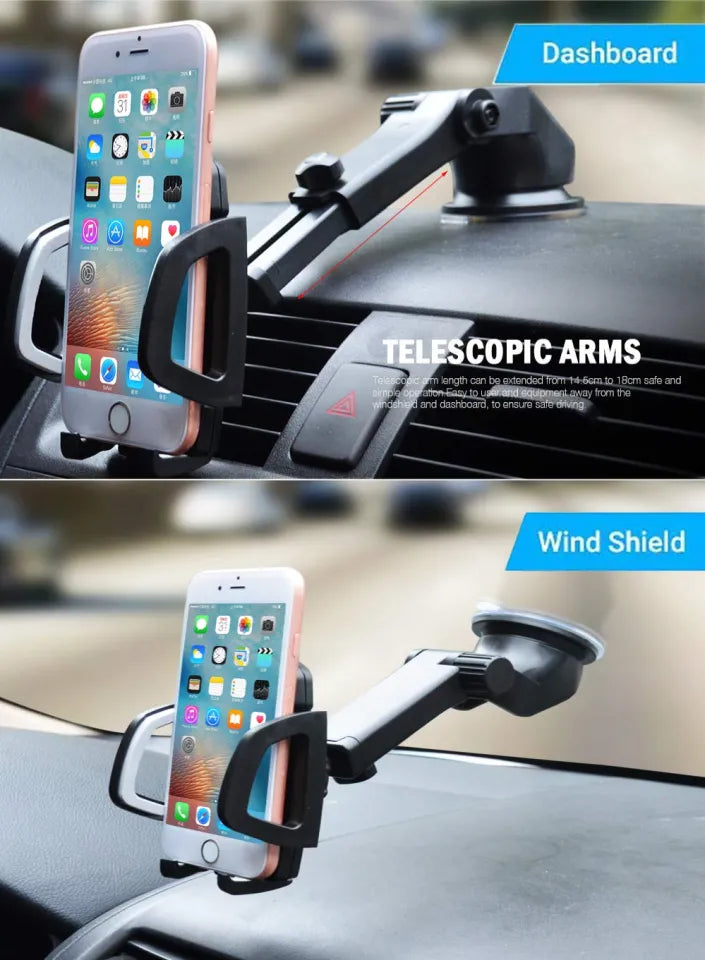 Car Mobile Holder Windscreen Mount Mobile Adjustable Holder,360 Degree Adjustable Universal Car Mobile Phone Holder .