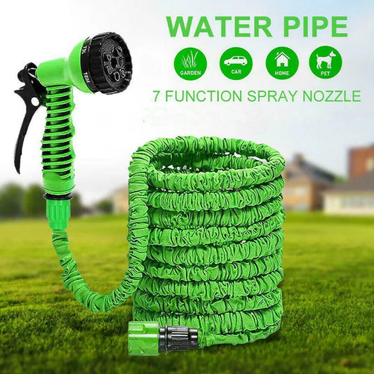 🌼 Expandable Garden Magic Hose – 3X Stretch Power for Effortless Watering!