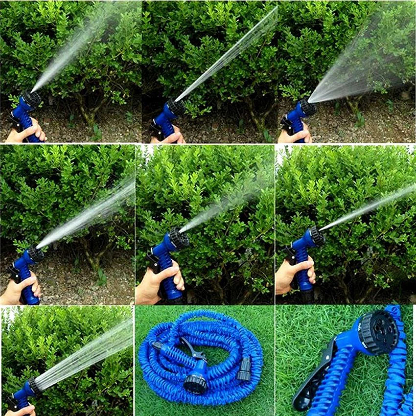 🌼 Expandable Garden Magic Hose – 3X Stretch Power for Effortless Watering!